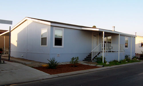 sell a mobile home vacant land for payments 